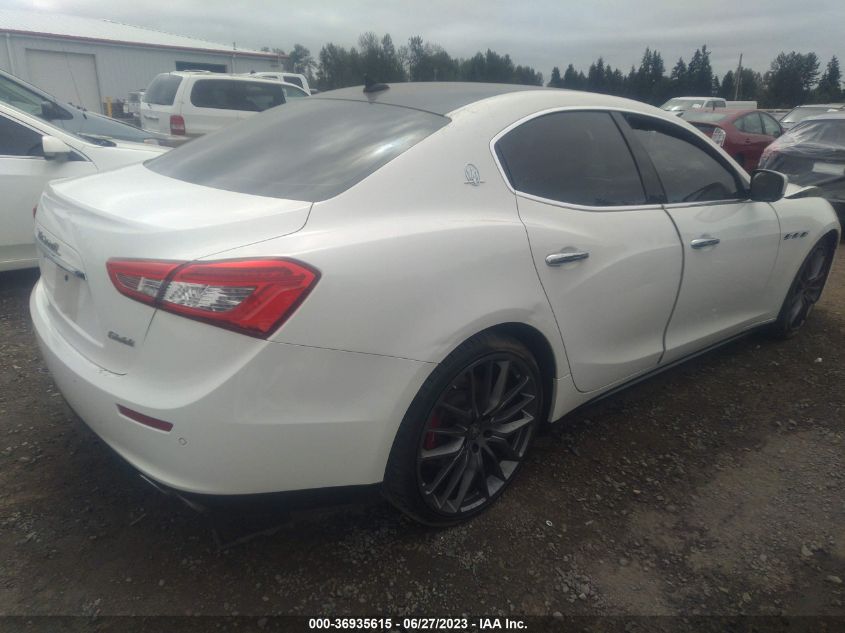 2016 MASERATI GHIBLI S ZAM57RSA2G1168833