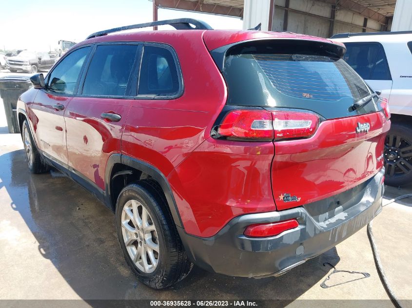 2015 JEEP CHEROKEE SPORT - 1C4PJLAB9FW684016