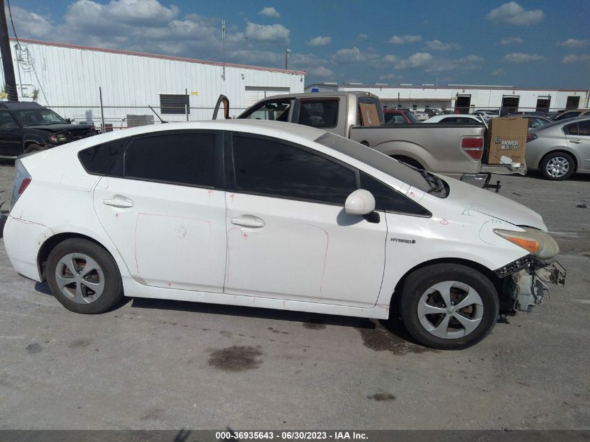 2014 TOYOTA PRIUS - JTDKN3DU5E1769376
