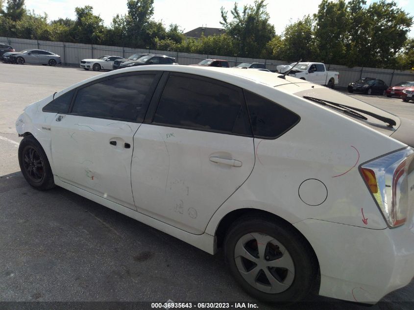 2014 TOYOTA PRIUS - JTDKN3DU5E1769376
