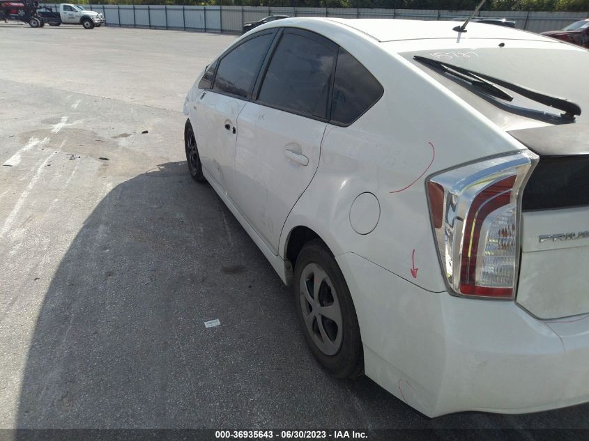 2014 TOYOTA PRIUS - JTDKN3DU5E1769376