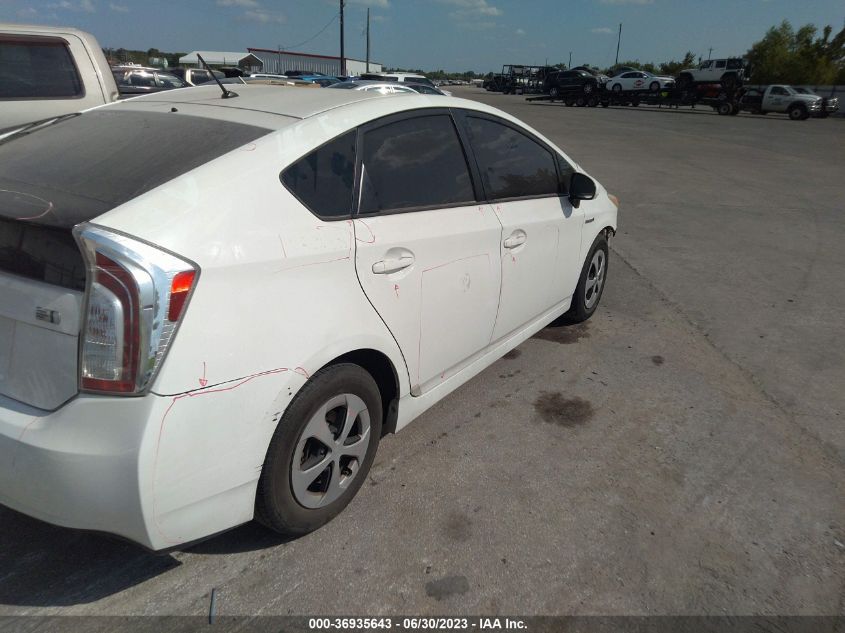 2014 TOYOTA PRIUS - JTDKN3DU5E1769376
