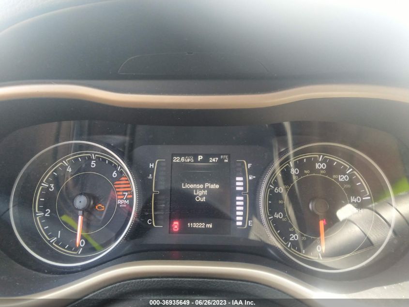 2016 JEEP CHEROKEE LATITUDE - 1C4PJLCB3GW179393