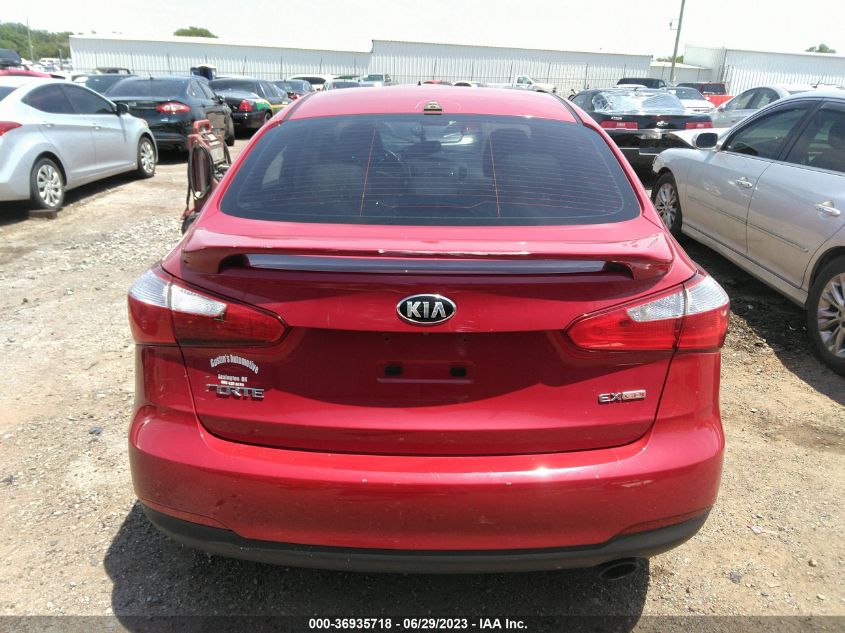 2015 KIA FORTE EX - KNAFZ4A81F5345266