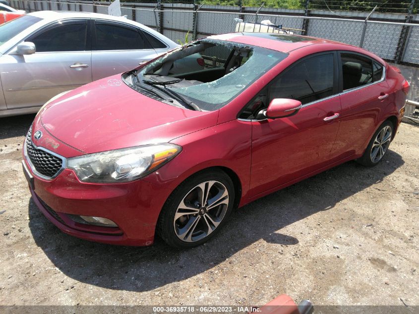 2015 KIA FORTE EX - KNAFZ4A81F5345266