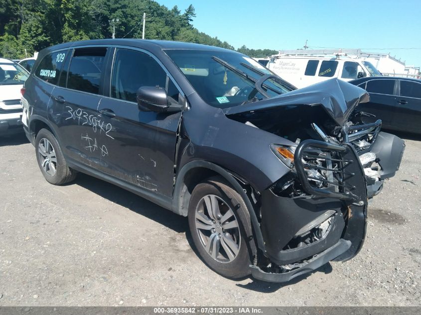 2016 HONDA PILOT EXL - 5FNYF6H5XGB117360