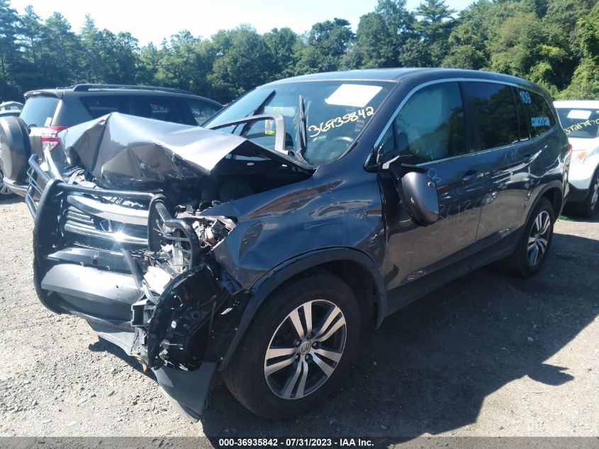 2016 HONDA PILOT EXL - 5FNYF6H5XGB117360
