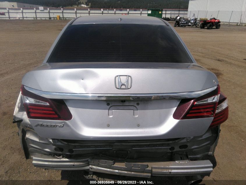 2017 HONDA ACCORD SEDAN EX - 1HGCR2F71HA105706