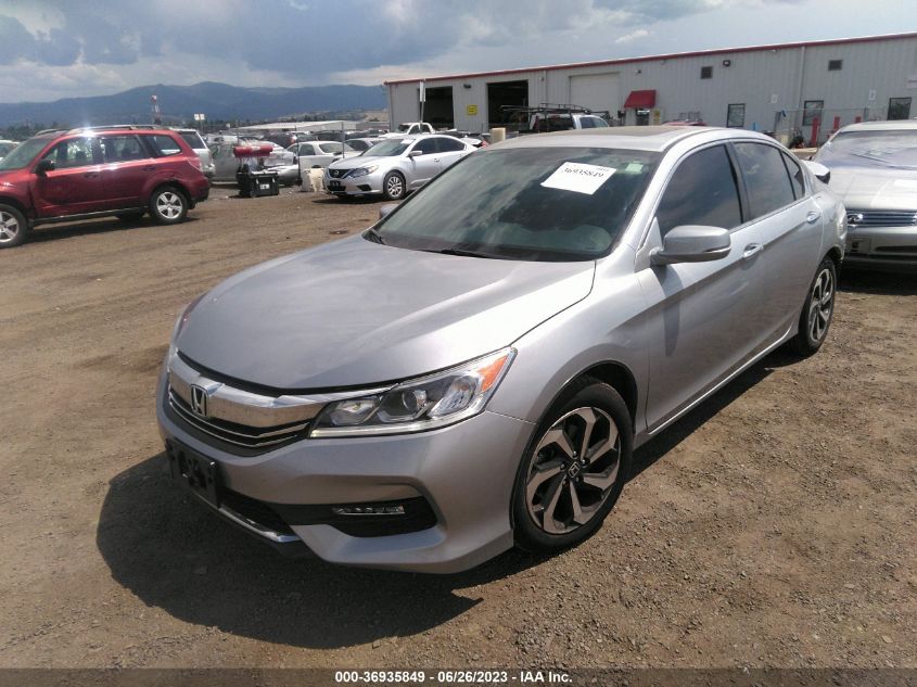 2017 HONDA ACCORD SEDAN EX - 1HGCR2F71HA105706