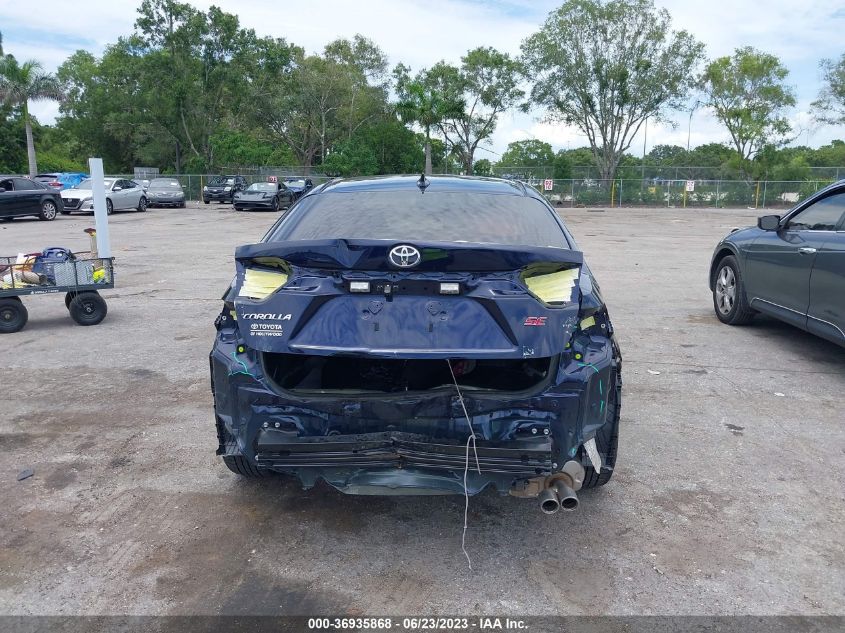 2022 TOYOTA COROLLA SE - 5YFS4MCE8NP117088