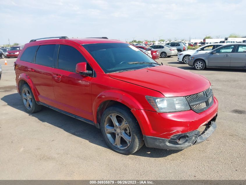 2017 DODGE JOURNEY CROSSROAD PLUS - 3C4PDDGG8HT555886