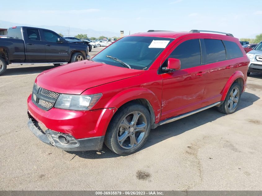 2017 DODGE JOURNEY CROSSROAD PLUS - 3C4PDDGG8HT555886
