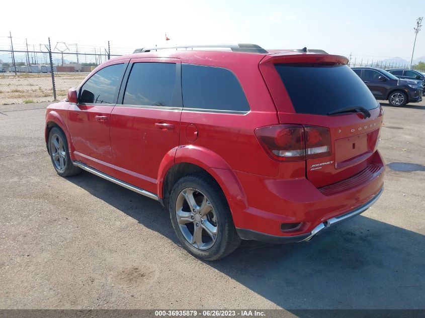2017 DODGE JOURNEY CROSSROAD PLUS - 3C4PDDGG8HT555886