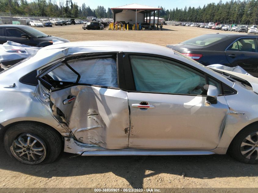 2021 TOYOTA COROLLA LE - JTDEAMDE0MJ035301