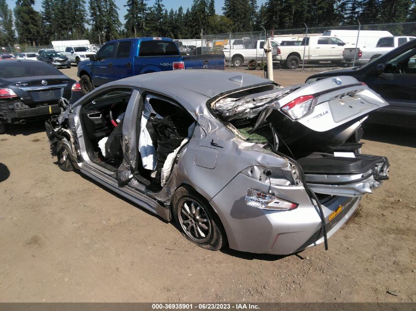 2021 TOYOTA COROLLA LE - JTDEAMDE0MJ035301
