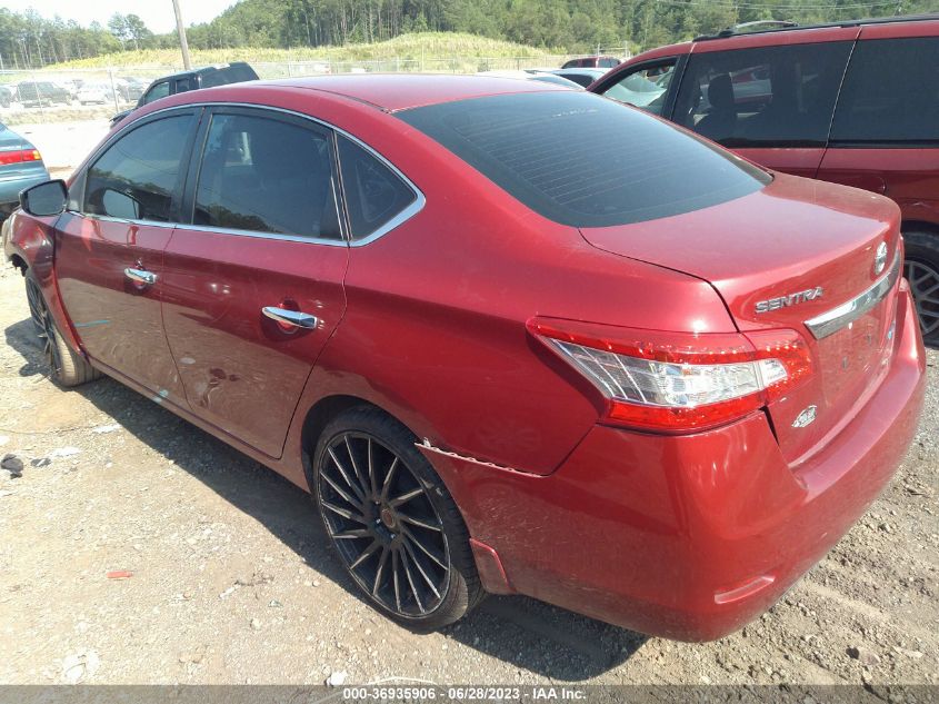 2014 NISSAN SENTRA S/FE+ S/SV/FE+ SV/SR/SL - 3N1AB7AP6EL640956