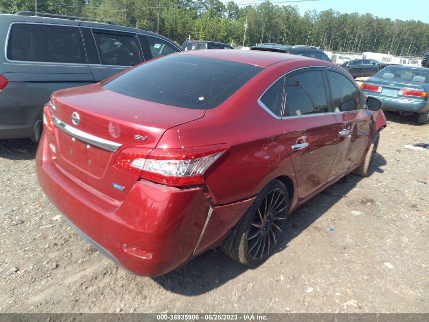 2014 NISSAN SENTRA S/FE+ S/SV/FE+ SV/SR/SL - 3N1AB7AP6EL640956