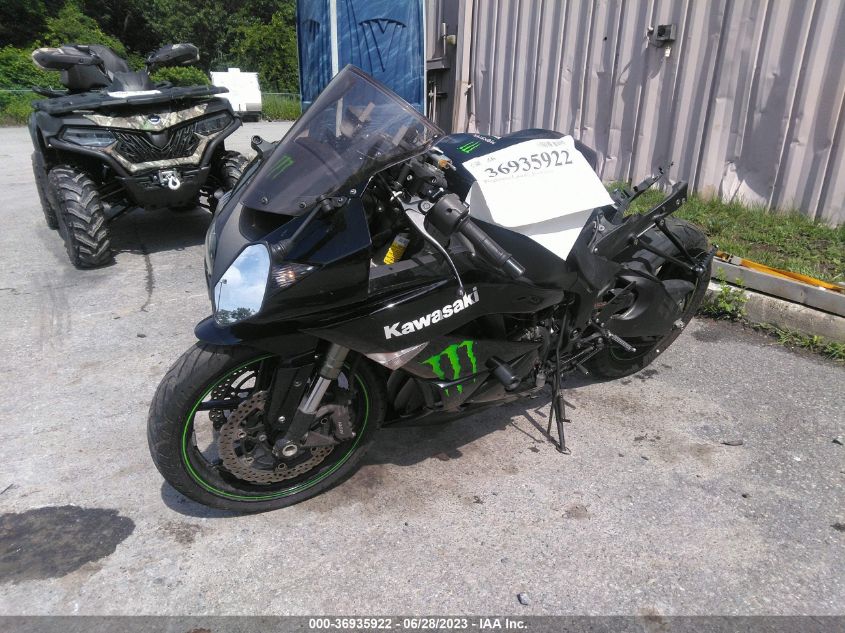 2009 KAWASAKI ZX600 R JKAZX4R119A006655
