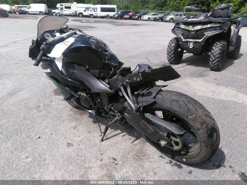 2009 KAWASAKI ZX600 R JKAZX4R119A006655
