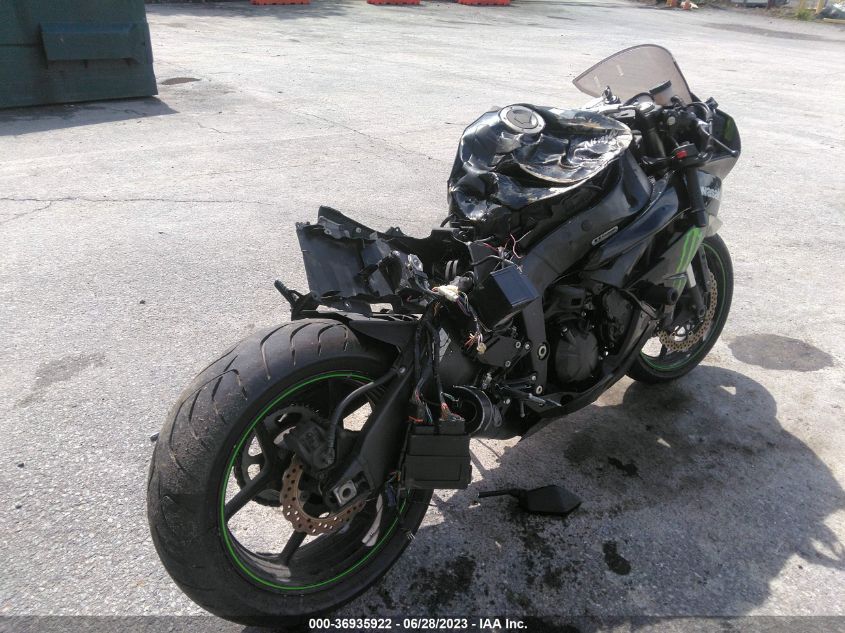 2009 KAWASAKI ZX600 R JKAZX4R119A006655