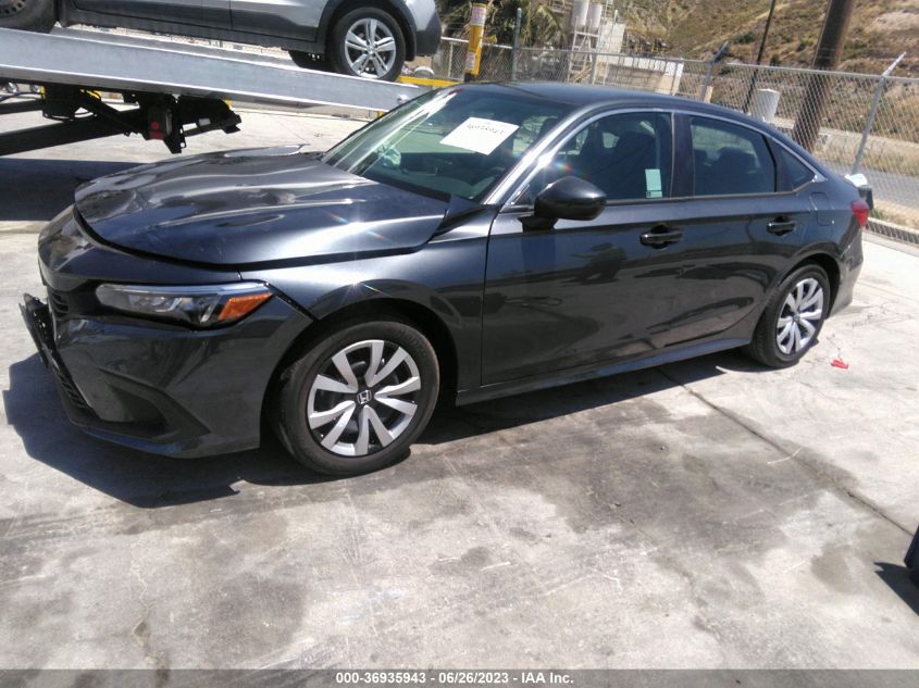 2023 HONDA CIVIC SEDAN LX - 2HGFE2F29PH535447