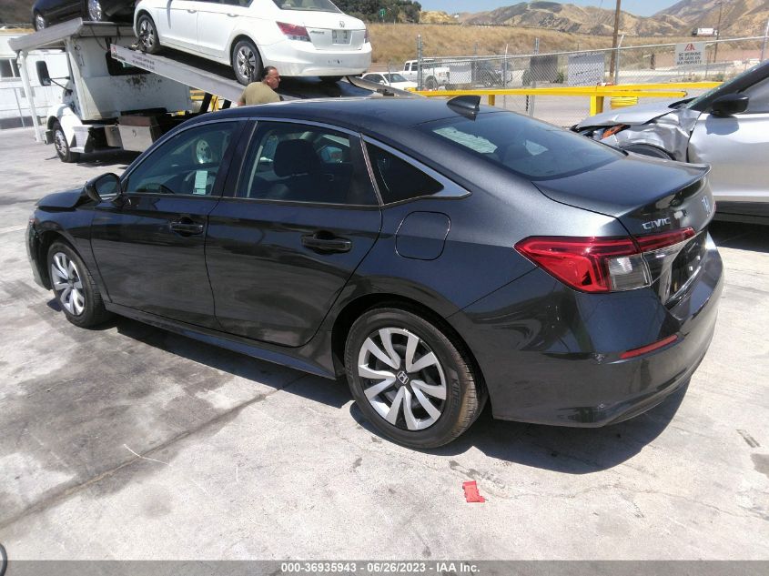 2023 HONDA CIVIC SEDAN LX - 2HGFE2F29PH535447