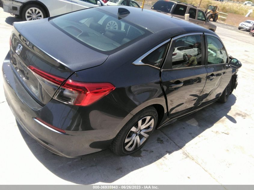 2023 HONDA CIVIC SEDAN LX - 2HGFE2F29PH535447