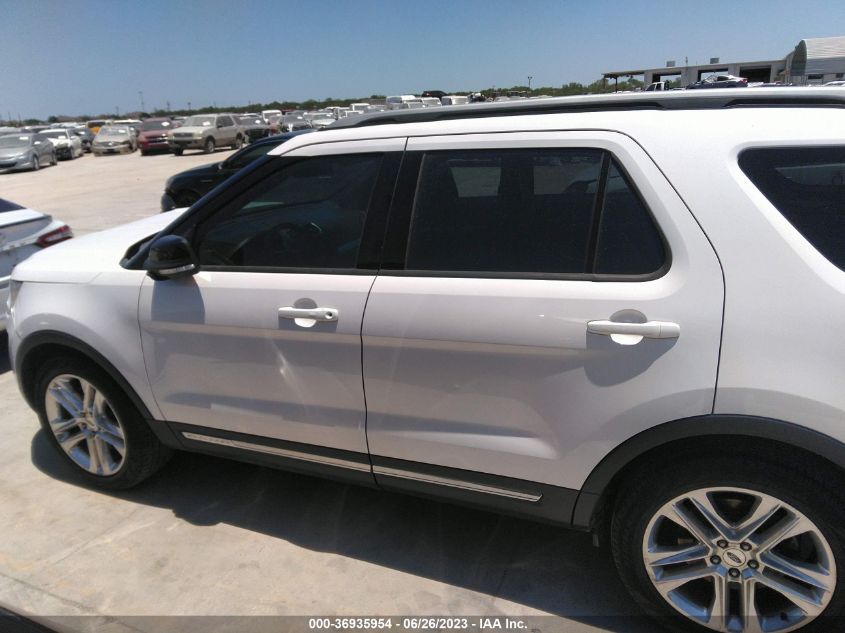 2017 FORD EXPLORER XLT - 1FM5K7D89HGD98932