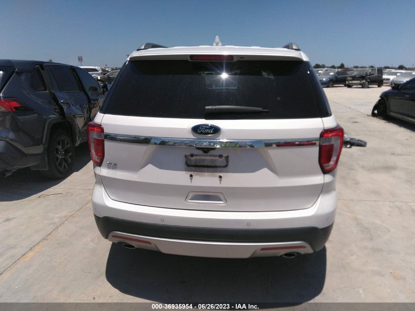 2017 FORD EXPLORER XLT - 1FM5K7D89HGD98932