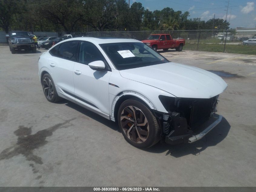 2022 AUDI E-TRON SPORTBACK S LINE PREMIUM PLUS - WA12ABGE1NB042783