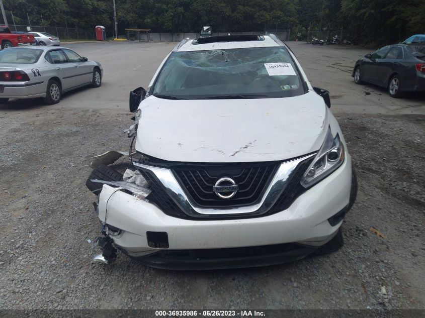 2017 NISSAN MURANO PLATINUM - 5N1AZ2MH0HN139609