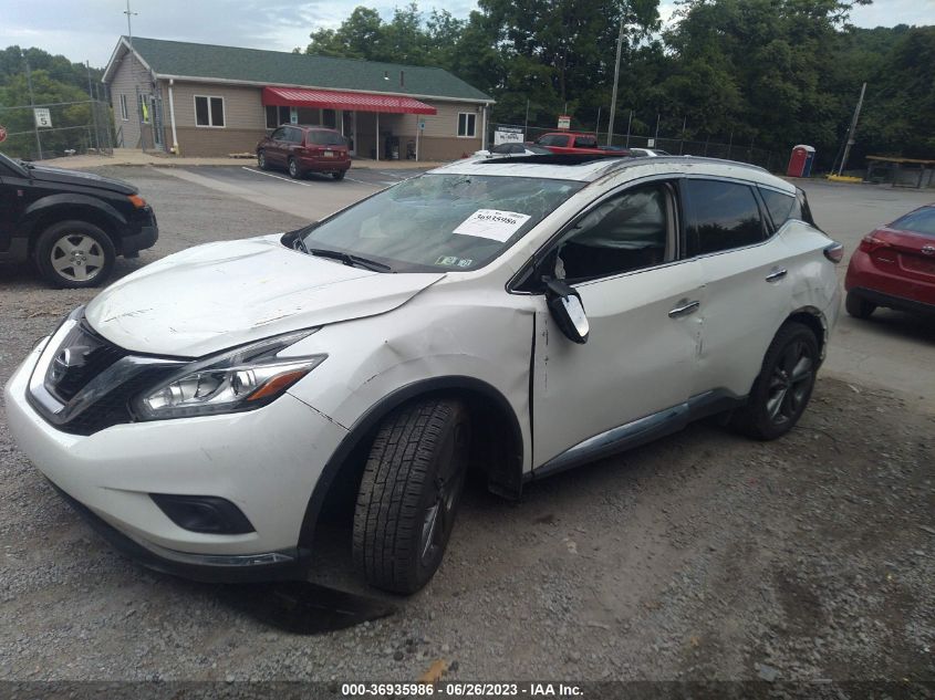 2017 NISSAN MURANO PLATINUM - 5N1AZ2MH0HN139609