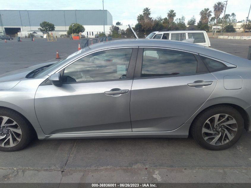 2017 HONDA CIVIC SEDAN EX - 19XFC2F77HE218859