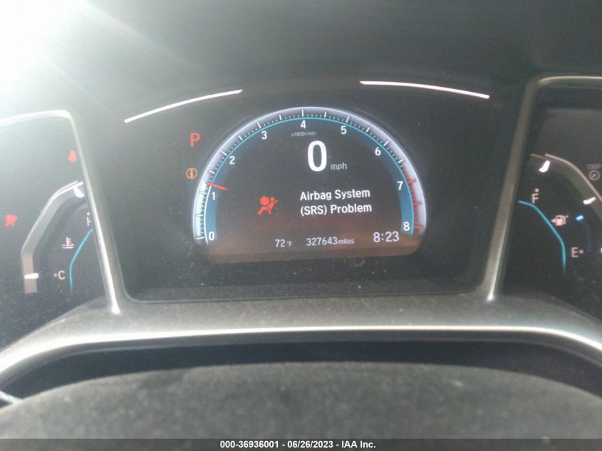 2017 HONDA CIVIC SEDAN EX - 19XFC2F77HE218859