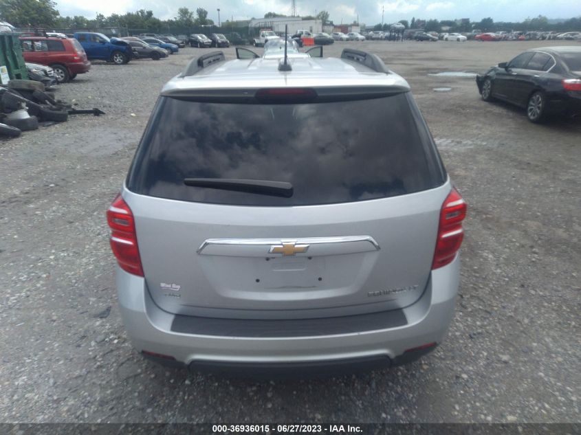 2016 CHEVROLET EQUINOX LT - 2GNFLFEK5G6104118