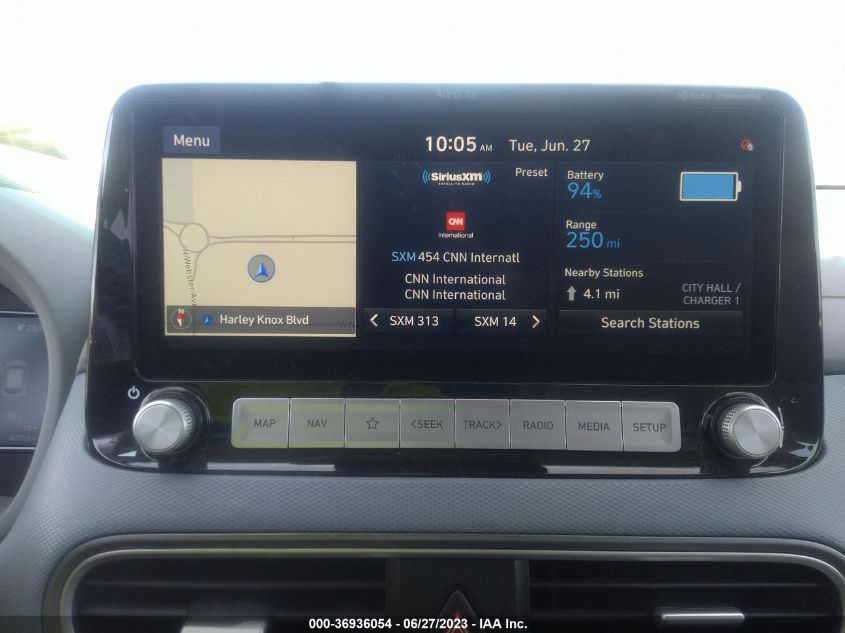 2020 HYUNDAI KONA EV ULTIMATE - KM8K53AG0LU059601