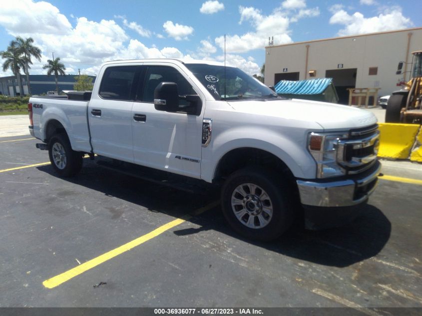 2022 FORD SUPER DUTY F-250 SRW XL/XLT/LARIAT - 1FT7W2BT3NEE45035