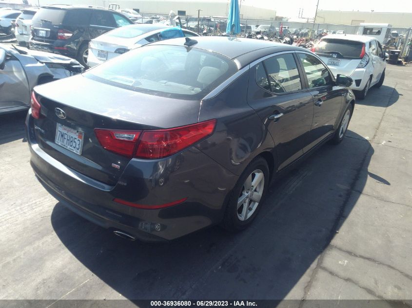 2015 KIA OPTIMA LX - KNAGM4A74F5642395