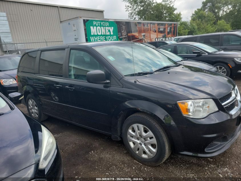2017 DODGE GRAND CARAVAN SE - 2C4RDGBG3HR736625