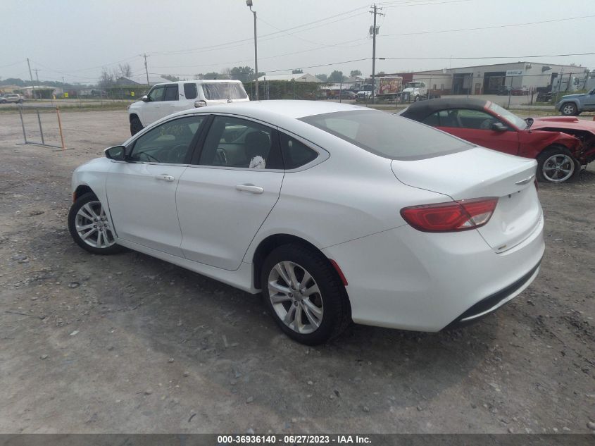 2016 CHRYSLER 200 LIMITED - 1C3CCCAB1GN181388