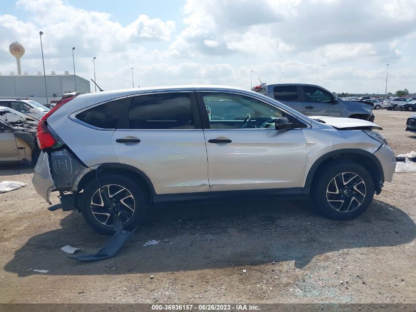 2016 HONDA CR-V SE - 2HKRM3H49GH535720