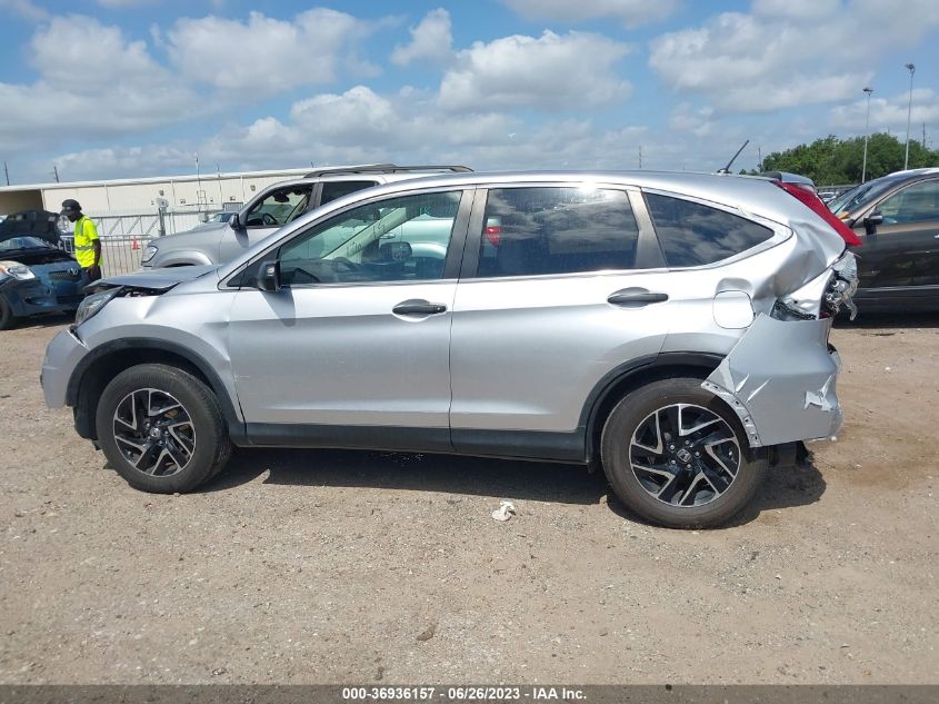 2016 HONDA CR-V SE - 2HKRM3H49GH535720
