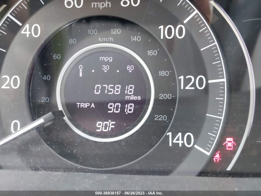 2016 HONDA CR-V SE - 2HKRM3H49GH535720