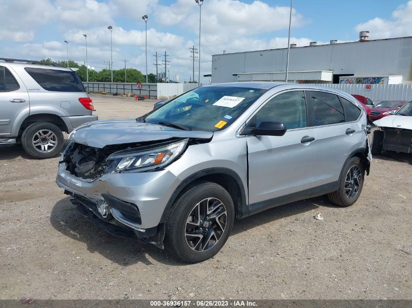 2016 HONDA CR-V SE - 2HKRM3H49GH535720