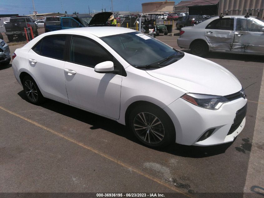 2016 TOYOTA COROLLA L/LE/S/S PLUS/LE PLUS - 2T1BURHE0GC599144