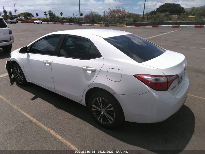 2016 TOYOTA COROLLA L/LE/S/S PLUS/LE PLUS - 2T1BURHE0GC599144