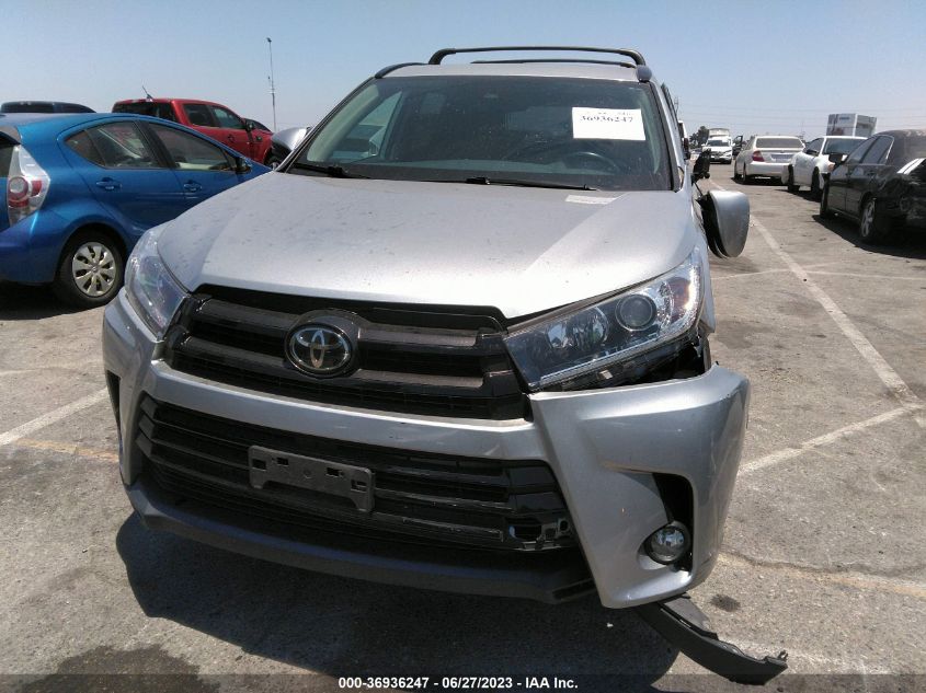 2018 TOYOTA HIGHLANDER SE/XLE - 5TDKZRFH2JS533661