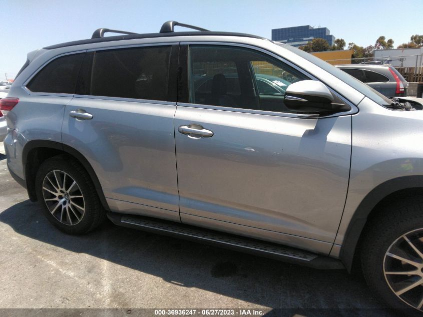 2018 TOYOTA HIGHLANDER SE/XLE - 5TDKZRFH2JS533661