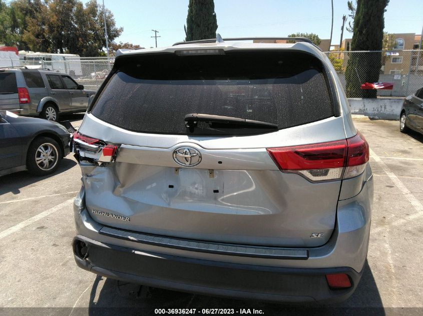 2018 TOYOTA HIGHLANDER SE/XLE - 5TDKZRFH2JS533661