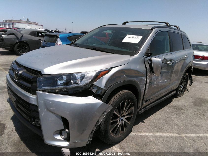 2018 TOYOTA HIGHLANDER SE/XLE - 5TDKZRFH2JS533661